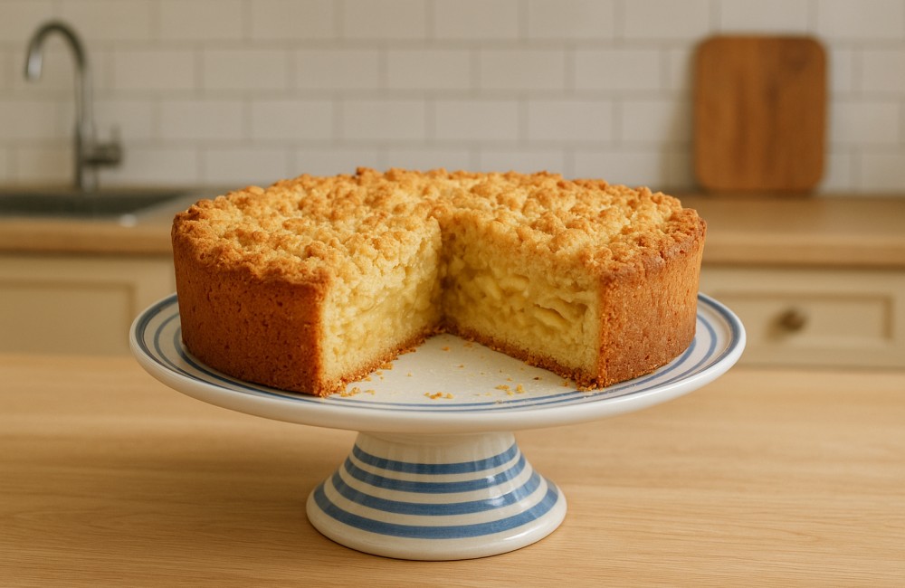 Appeltaart met kokos